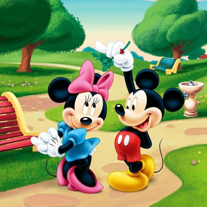 Disney Mickey Mouse Minnie Mouse 5D Diamond Painting – 5D Diamond Painting